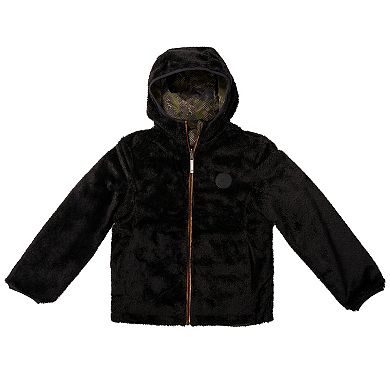 Boys 4-20 ZeroXposur Fuzzy Reversible Jacket