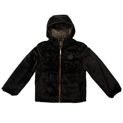 Boys 4 20 ZeroXposur Fuzzy Reversible Jacket