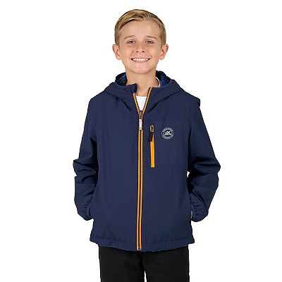 フリースジャケット GIOVI FW23 Shearing reversible jacket (P2310MT/4CARAMELLO) Boys 4-20 ZeroXposur Fuzzy Reversible Jacket