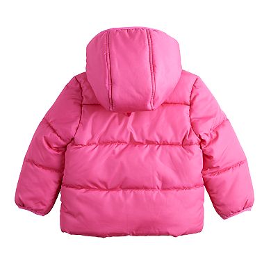 Baby & Toddler Girl Jumping Beans® Heavyweight Bubble Jacket