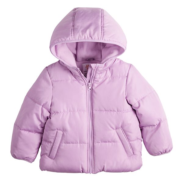 Girls bubble jacket clearance