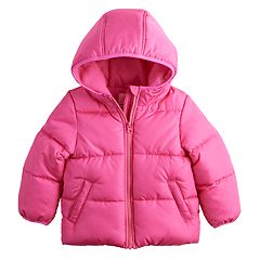 Girls Pink Kids Baby Coats Jackets Outerwear Clothing Kohl s