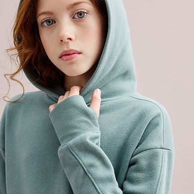 Girls 7-20 Tek Gear® Ultra Soft Fleece Lounge Fleece Hoodie in Regular & Plus Size