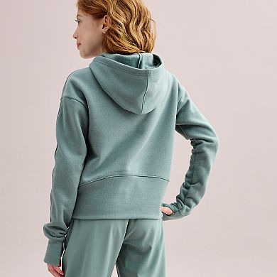 Girls 7-20 Tek Gear® Ultra Soft Fleece Lounge Fleece Hoodie in Regular & Plus Size