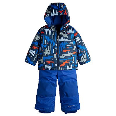 Columbia Frosty Slope II Snow Set Toddler 3T Collegiate Navy Highland