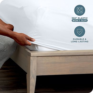 Bare Home Ultra Soft Dual Pocket Fitted Sheet