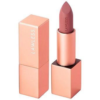 LAWLESS Forget the Filler Lip-Plumping Line-Smoothing Satin Cream Lipstick