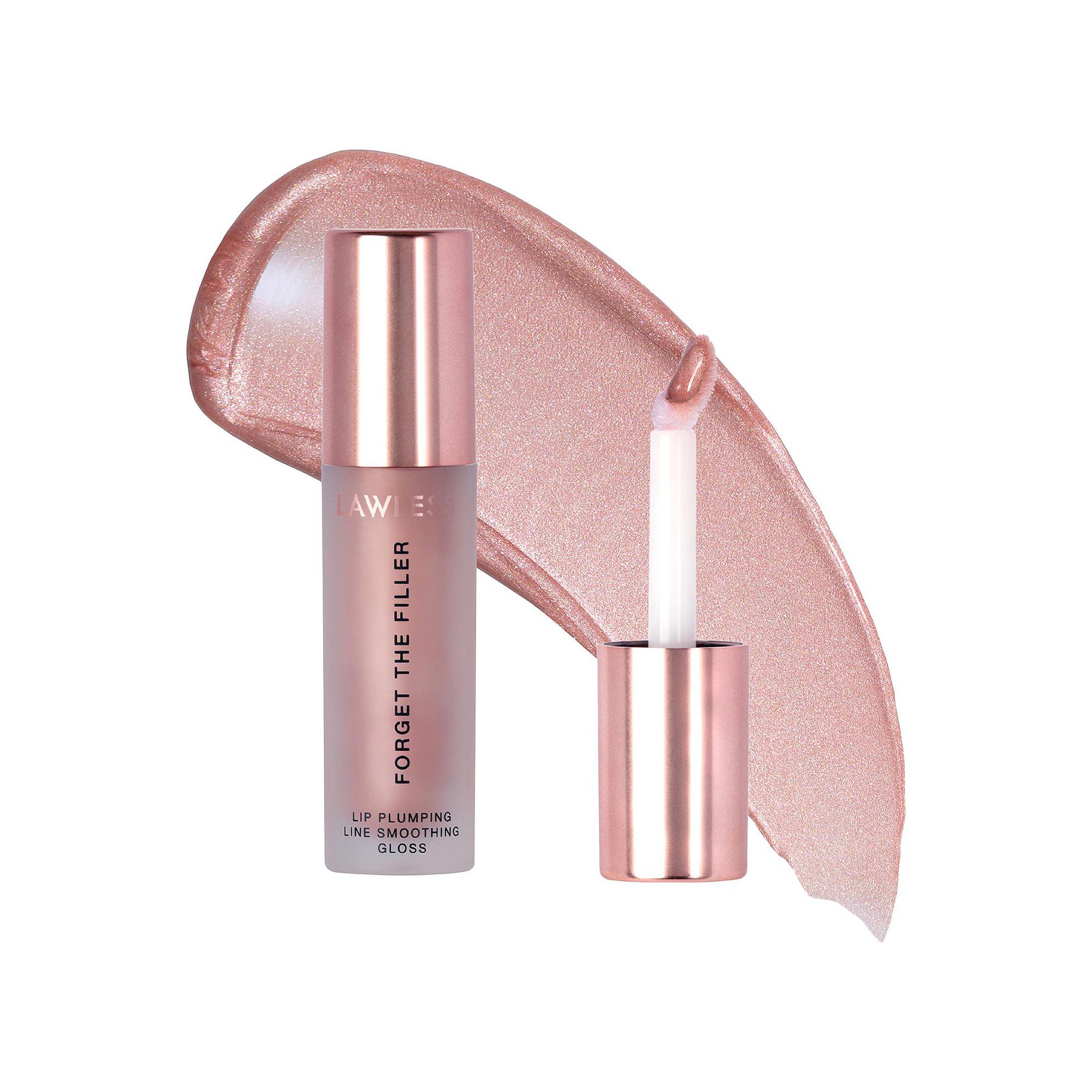 LAWLESS Forget The Filler Lip Plumper Line Smoothing Gloss, Size: .11 Oz, C