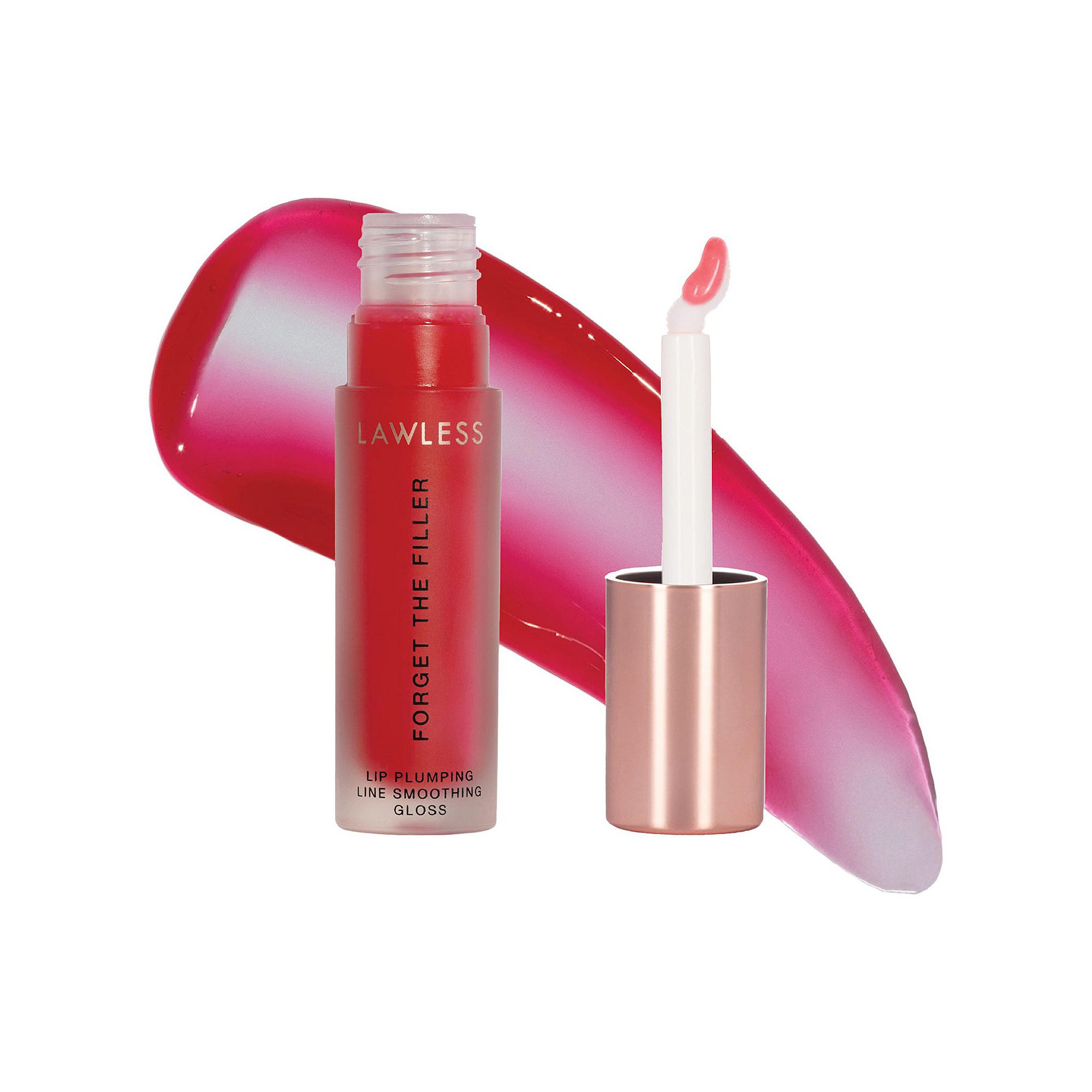 LAWLESS Forget The Filler Lip Plumper Line Smoothing Gloss, Size: .11 Oz, C