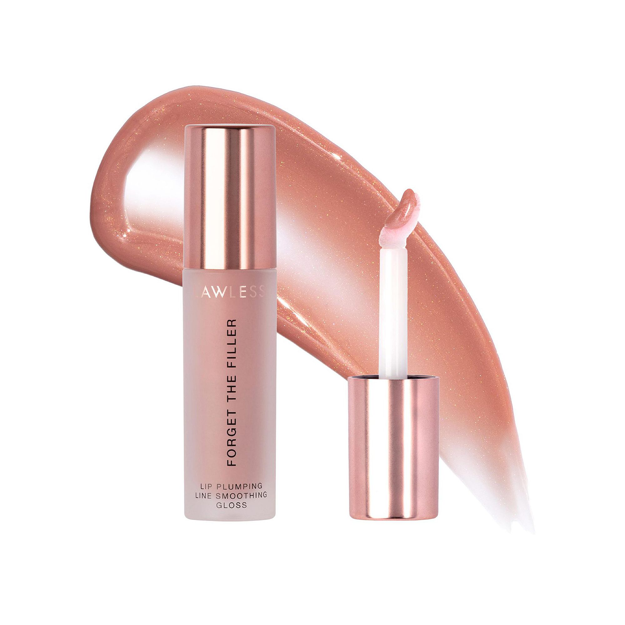 LAWLESS Forget The Filler Lip Plumper Line Smoothing Gloss, Size: .11 Oz, N