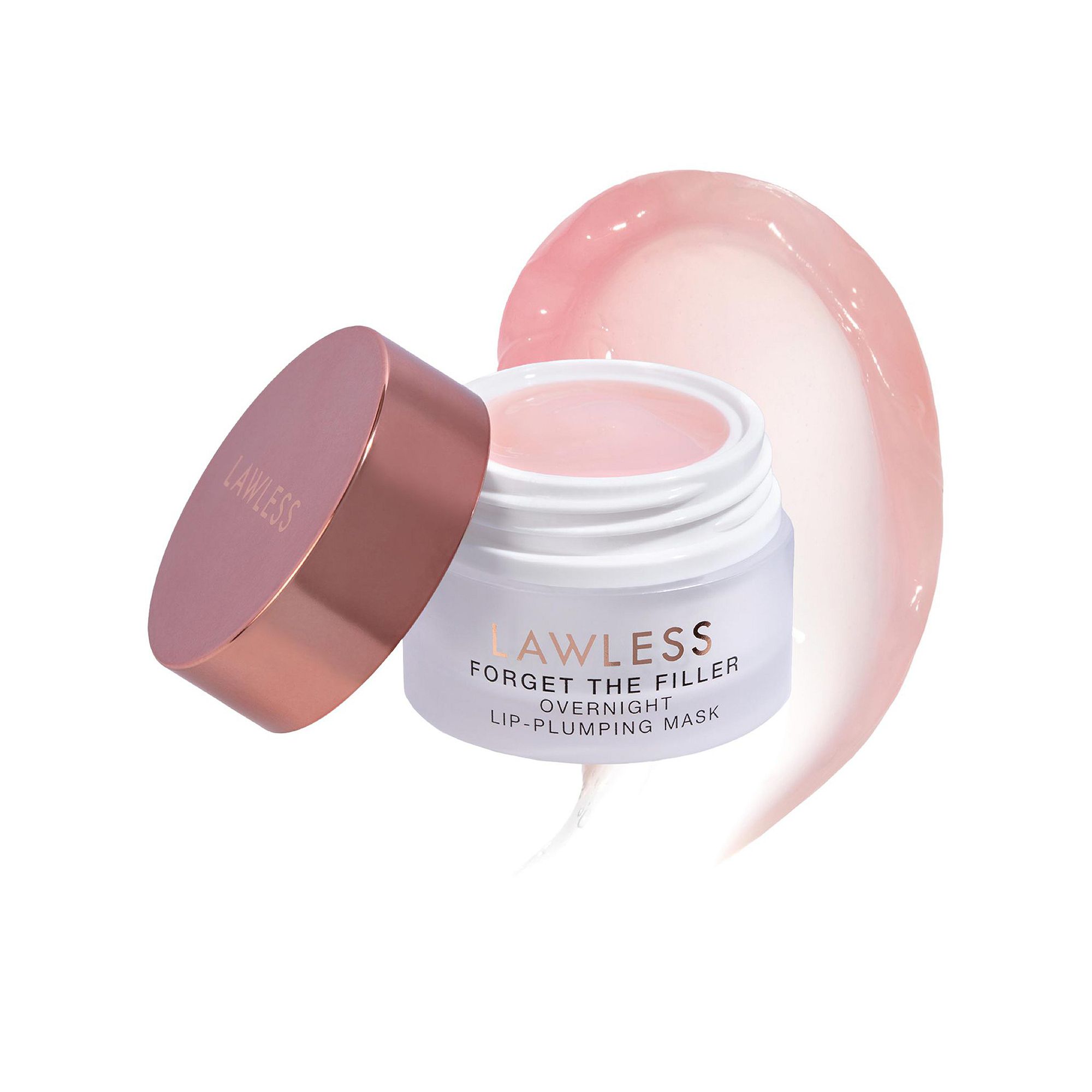 LAWLESS Forget The Filler Overnight Lip Plumping Mask, Size: .28 Oz, Sweet 