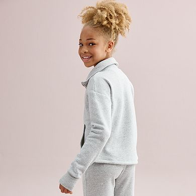 Girls 7-20 Tek Gear® Ultra Soft Fleece Half-Zip Fleece Pullover in Regular and Plus
