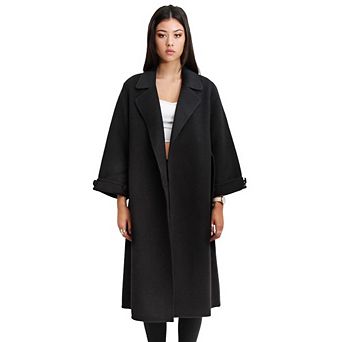 Stay Wild Oversized Wool Coat