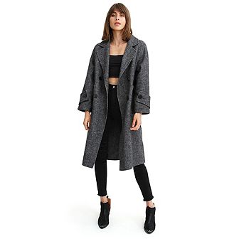 Rumour Has It Oversized Wool Blend Coat