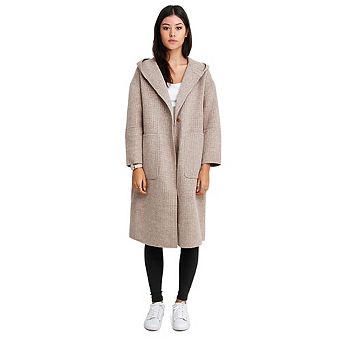 Walk This Way Wool Blend Oversized Coat