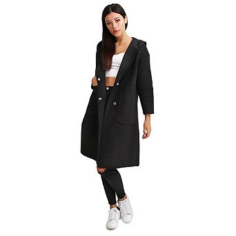 Walk This Way Wool Blend Oversized Coat