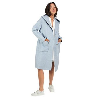 Walk This Way Wool Blend Oversized Coat