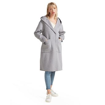 Walk This Way Wool Blend Oversized Coat