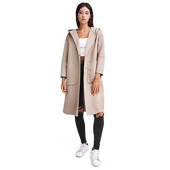 Walk This Way Wool Blend Oversized Coat
