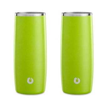 Premium Insulated Stainless Steel Highball Cocktail Glass, Set Of 2