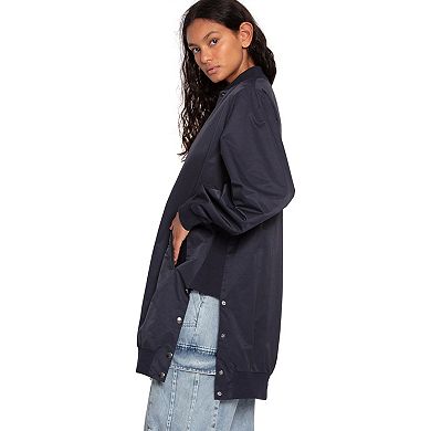 Chasing You Long Bomber Jacket