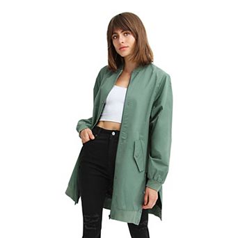 Chasing You Long Bomber Jacket
