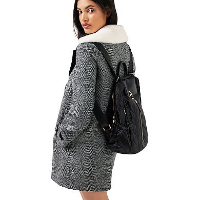 Liberty Sherpa Collar Wool Blend Coat