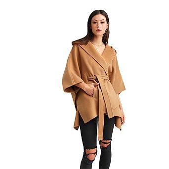Jackson Landing Wool Blend Cape Coat