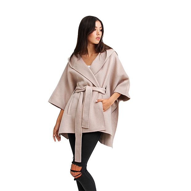 Jackson Landing Wool Blend Cape Coat