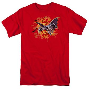 Batman Bats Dont Scare Me Short Sleeve Adult T-shirt
