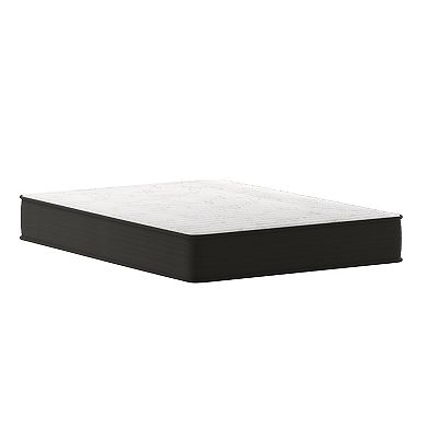 Emma and Oliver Drift 10" Hybrid Foam and Pocket Spring Mattress, Mattress in a Box