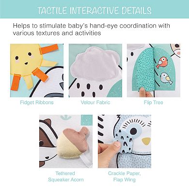 Unisex Baby Play Gym & 7-in-1 Play Mat - Playmat Baby Toys 0-6, 6-12