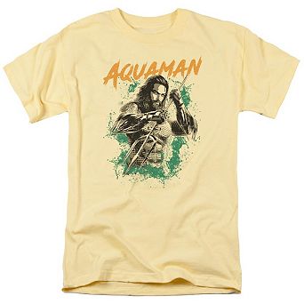 Aquaman Movie Locals Only Short Sleeve Adult T-shirt