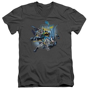 Batman Call Of Duty Short Sleeve Adult V Neck T-shirt