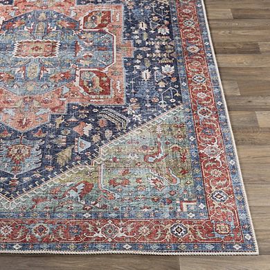 Esslingen Traditional Washable Area Rug