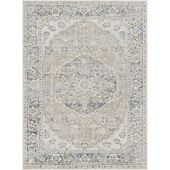 Edmonson Traditional Washable Area Rug