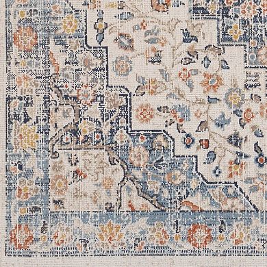 Carbon Cliff Traditional Area Rug