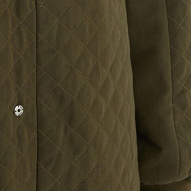 Over It Quilted Bomber