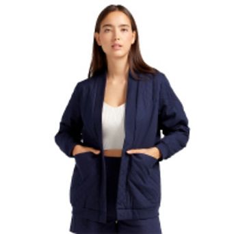 Over It Quilted Bomber