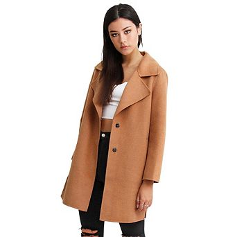 Ex Boyfriend Wool Blend Oversized Jacket