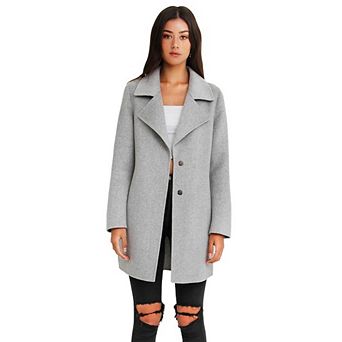 Ex Boyfriend Wool Blend Oversized Jacket