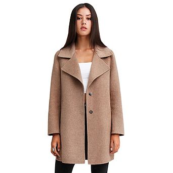 Ex Boyfriend Wool Blend Oversized Jacket