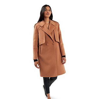 Palm City Wool Blend Coat