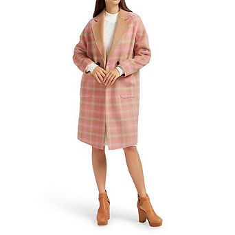 Publisher Double-Breasted Wool Blend Coat