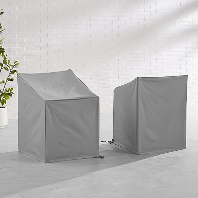 Crosley Patio Furniture Arm Chair Cover 2-piece Set