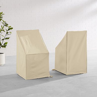 Crosley Outdoor Dining Side Chair 2-piece Cover Set