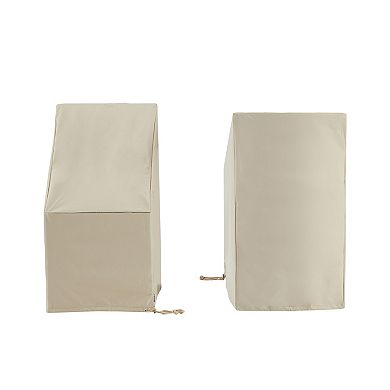 Crosley Outdoor Dining Side Chair 2-piece Cover Set