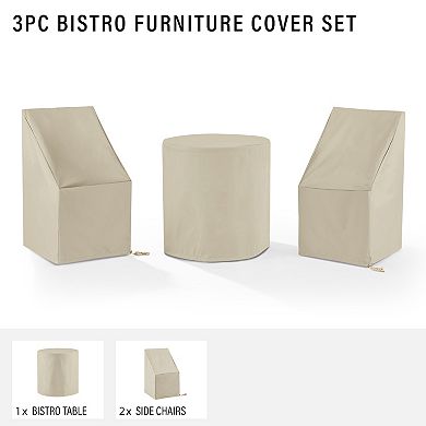 Crosley Outdoor Bistro Furniture Cover 3-piece Set