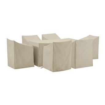 Crosley Outdoor Dining Furniture Cover 7 pc Set