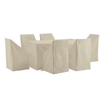 Crosley Outdoor Dining Furniture Cover 7 pc Set